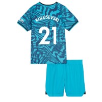 Tottenham Hotspur Dejan Kulusevski #21 Fotballklær Tredjedraktsett Barn 2022-23 Kortermet (+ korte bukser)